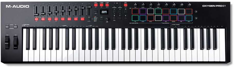 M-AUDIO Oxygen Pro 61+ KORG ソフトケース付き M-AUDIO ( エムオーディオ ) Oxygen Pro 61 送料無料 | サウンド