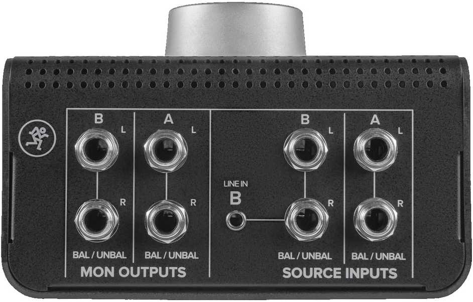 Ausinės Mackie Big Knob Passive - passive monitorius controller