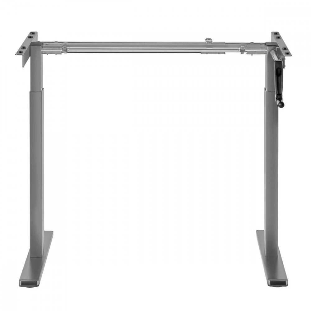 Stalviršio stovas Maclean, rankinis aukščio reguliavimas, be stalviršio, darbui stovint ir sėdint, maks. 60 kg, maks. aukštis 120 cm, mc-790ng