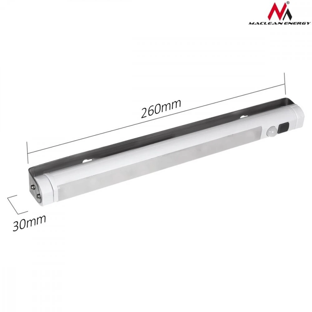 MACLEAN MCE166 Maclean MCE166 Grindinė virtuvės lempa 9 SMD pir įjungimas/išjungimas