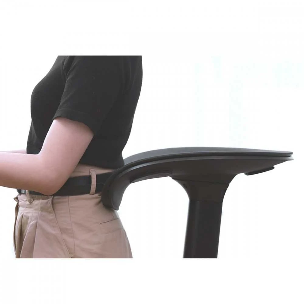 Ergonomiczne „Maclean“ ergonominė kėdė, reguliuojamo aukščio, atlošiama su nuovargio kilimėliu, 615–1180 mm, MC-872