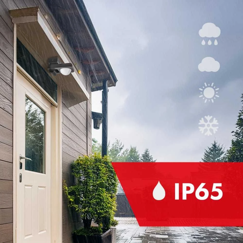 Judesio Jutiklis - Maclean MCE243 GR PIR IP65 2000W