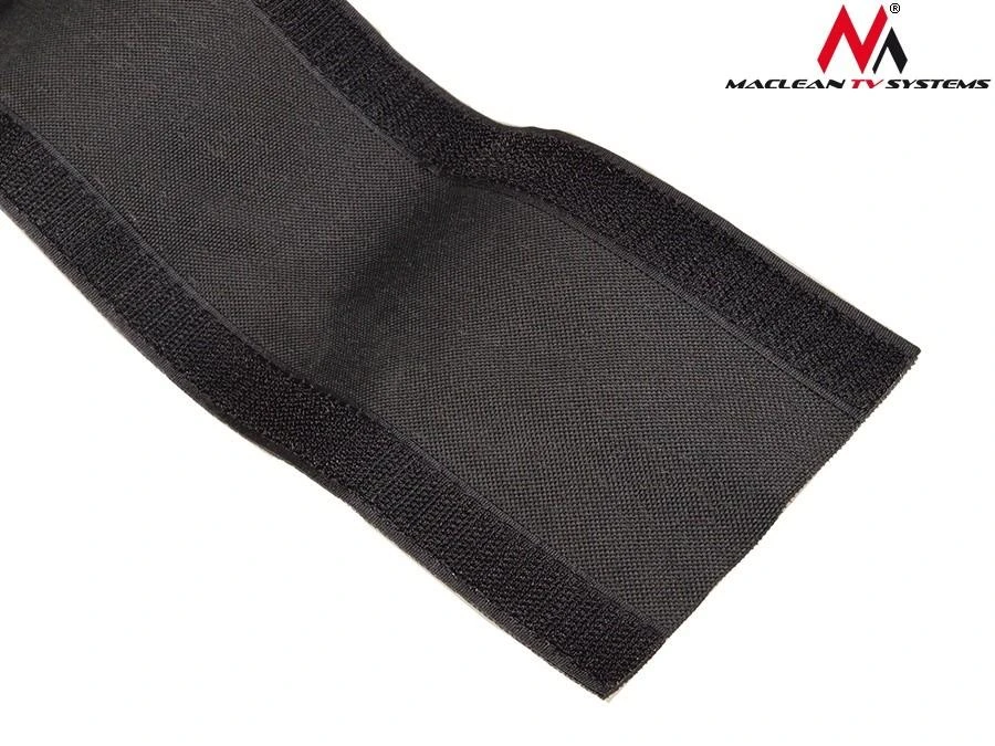 MACLEAN MCTV-677 B Maclean MCTV-677 B Juodas Velcro Kabelis Kojinės Kabelių Organizatorius 2m 105mm