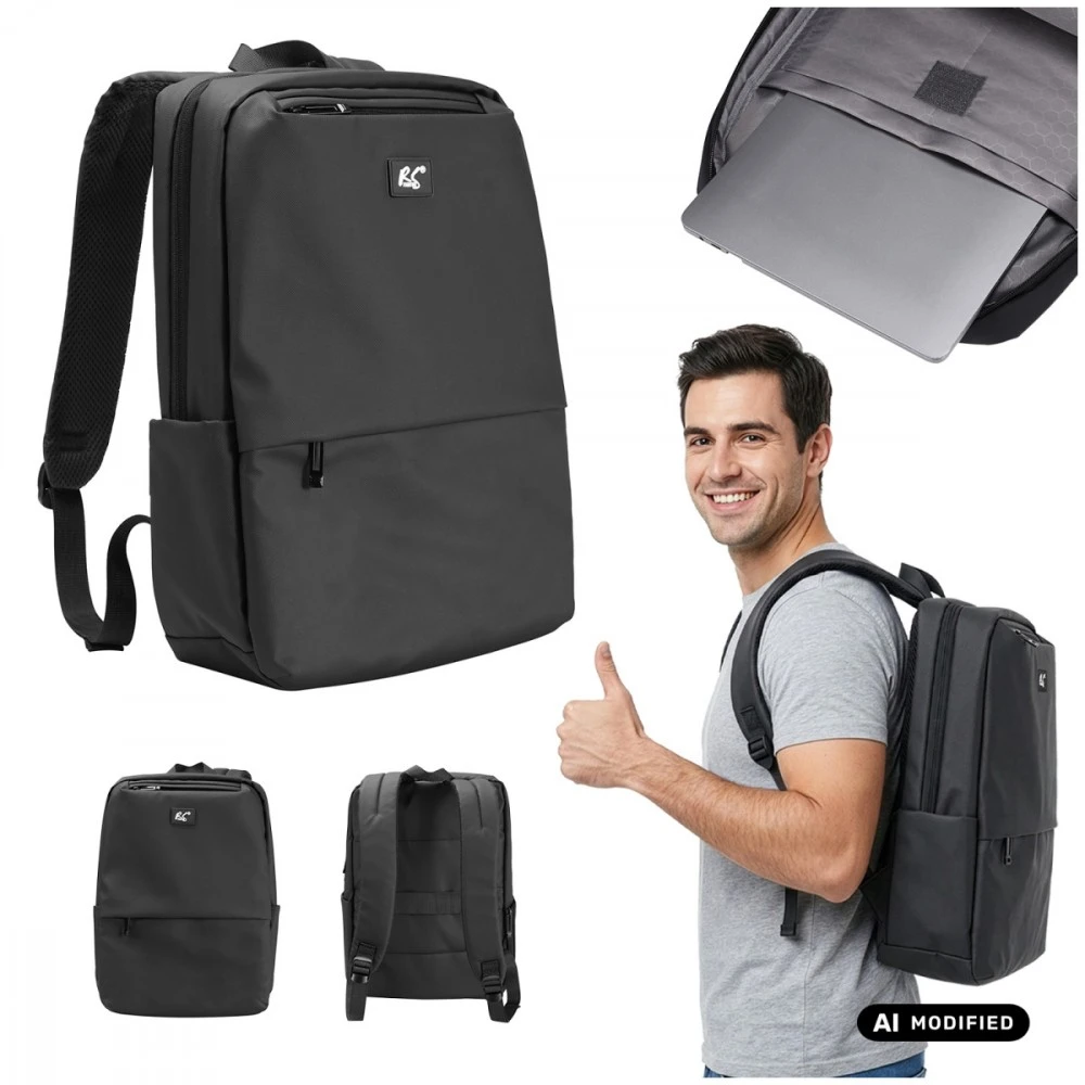 Maclean Kuprinė na laptopa NanoRS, 15,6", juoda, 41*29*4, neperšlampamas RS202 B