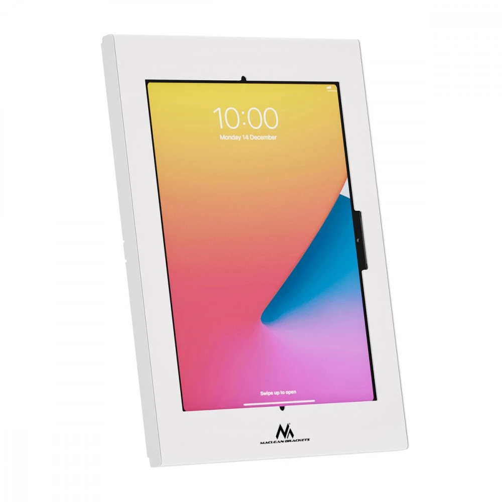 Laikiklis reklamowy do tabletu Maclean, su blokadą. 12.4"-13", iPad Air/ Pro, Samsung Tab S10+/S9+/S8+/S7+, 257x350x22mm, MC-950 B