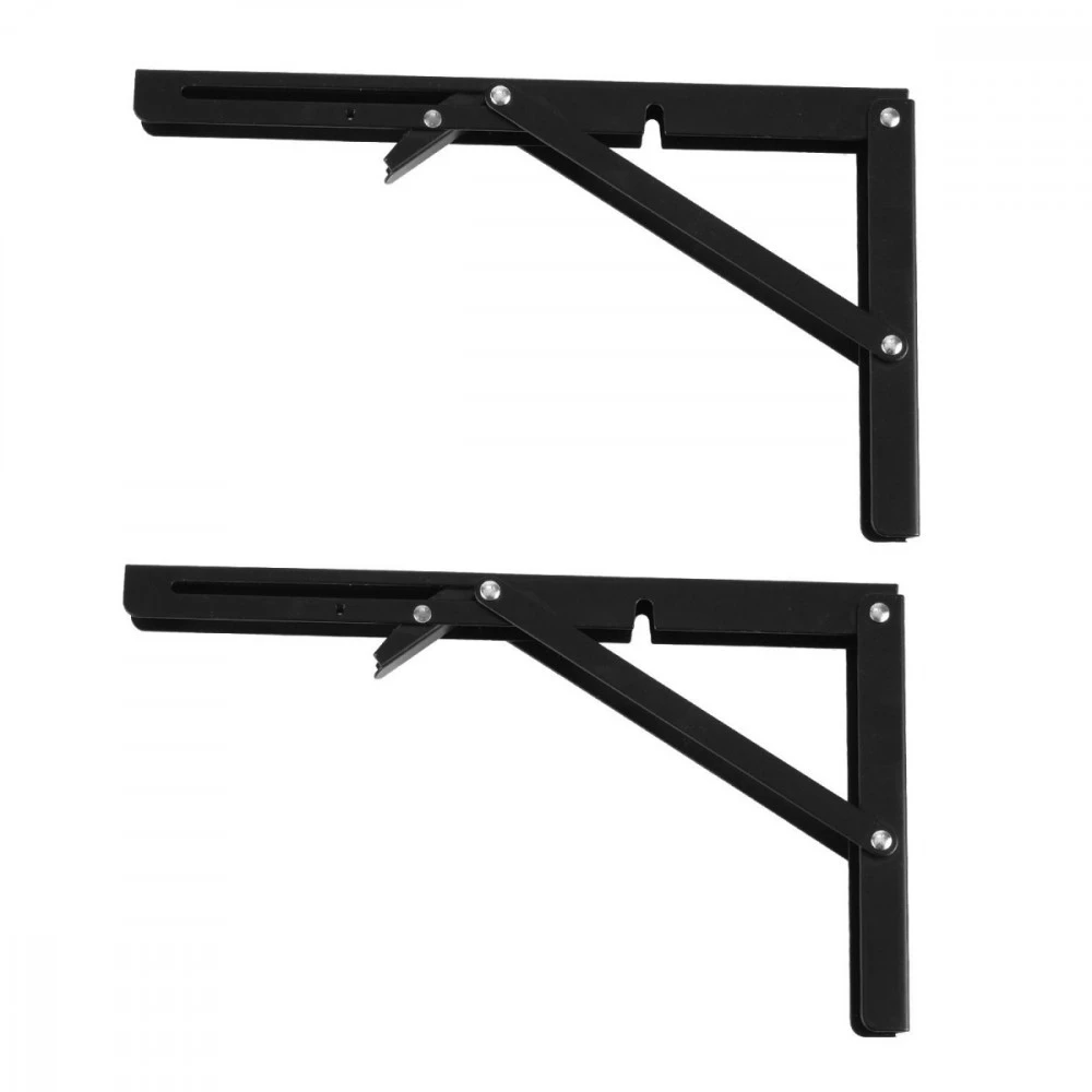 Laikiklis składany półki ściennej Maclean, min 250mm, max 500mm, max 50kg, 2 vnt.,MC-194