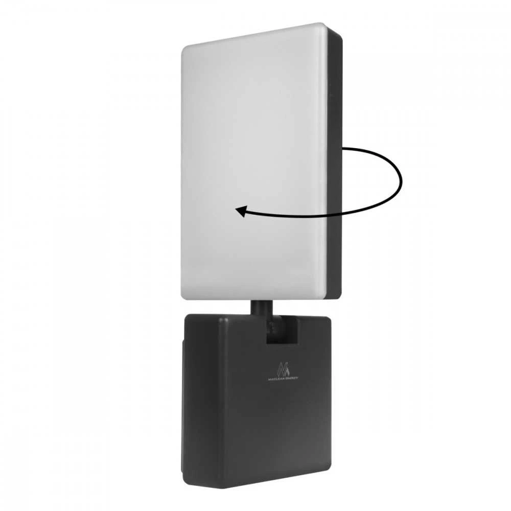 Lampa Maclean LED lempa, juoda, 10W, IP65, 700lm, neutrali balta (4000K) MCE514 B