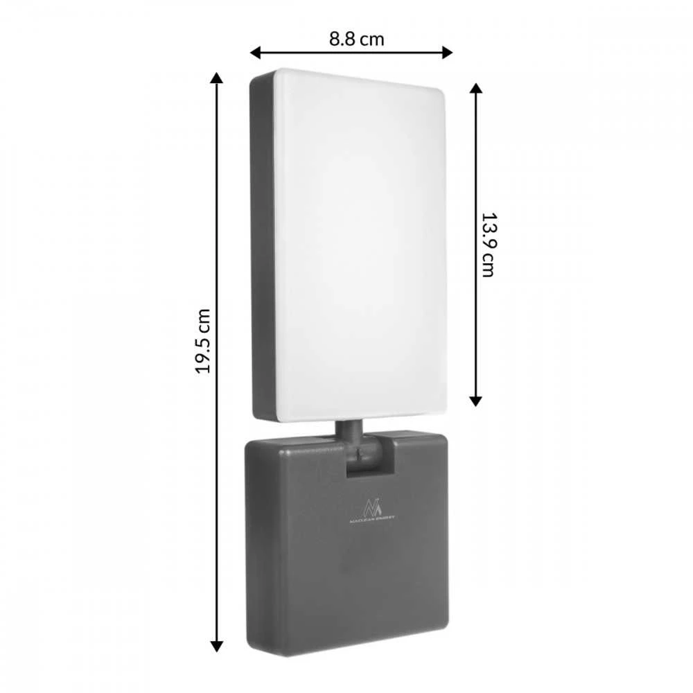 Lampa „Maclean“ LED lempa, pilka, 10 W, IP65, 700 lm, neutrali balta (4000 K) MCE514 GR