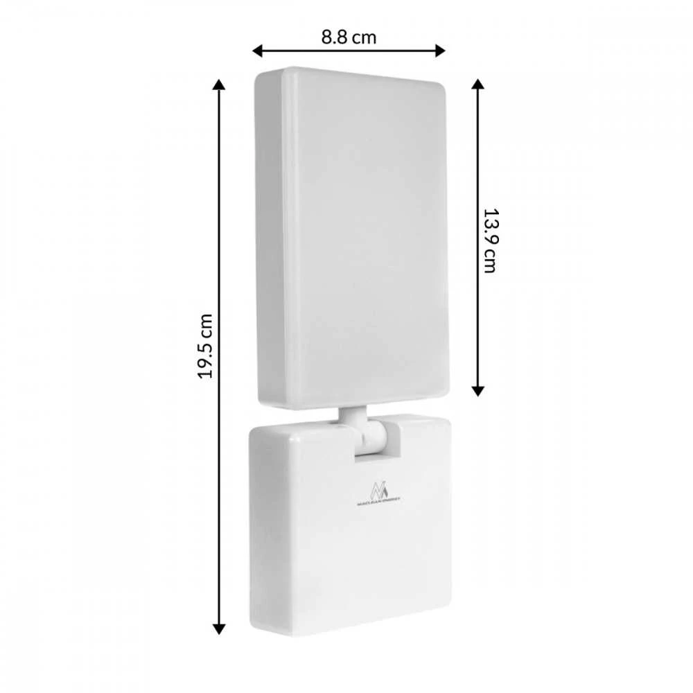 Lampa „Maclean“ LED lempa, balta, 10 W, IP65, 700 lm, neutrali balta (4000 K) MCE514 W