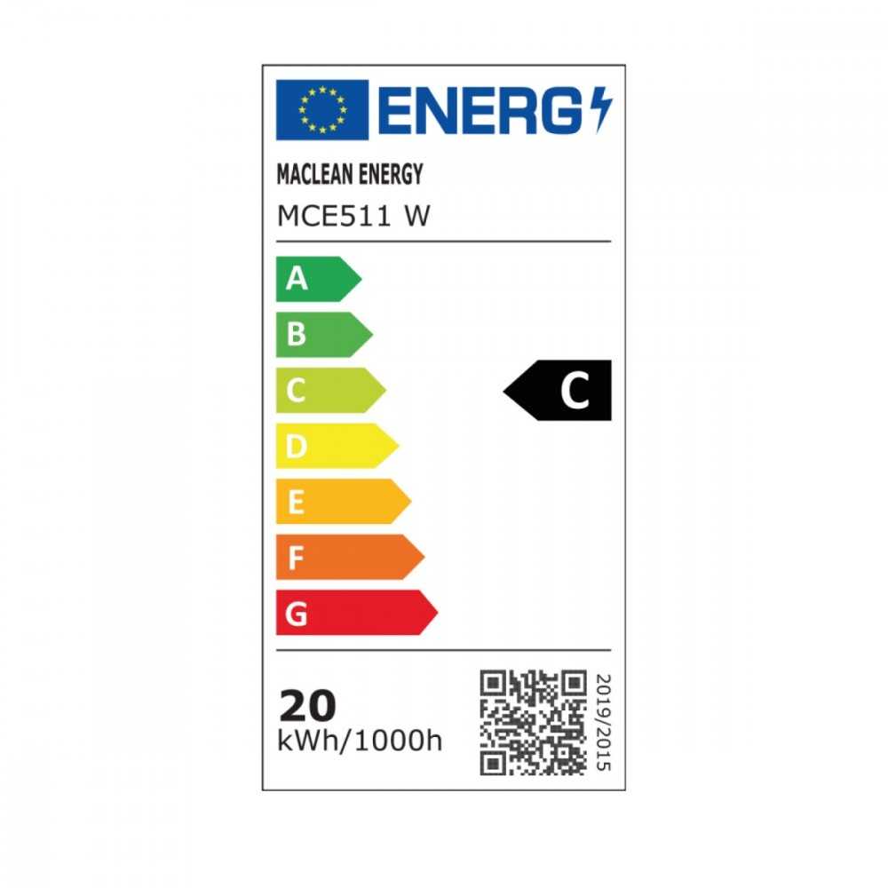 Maclean Lampa led mce511 w 20w ip65 4000k