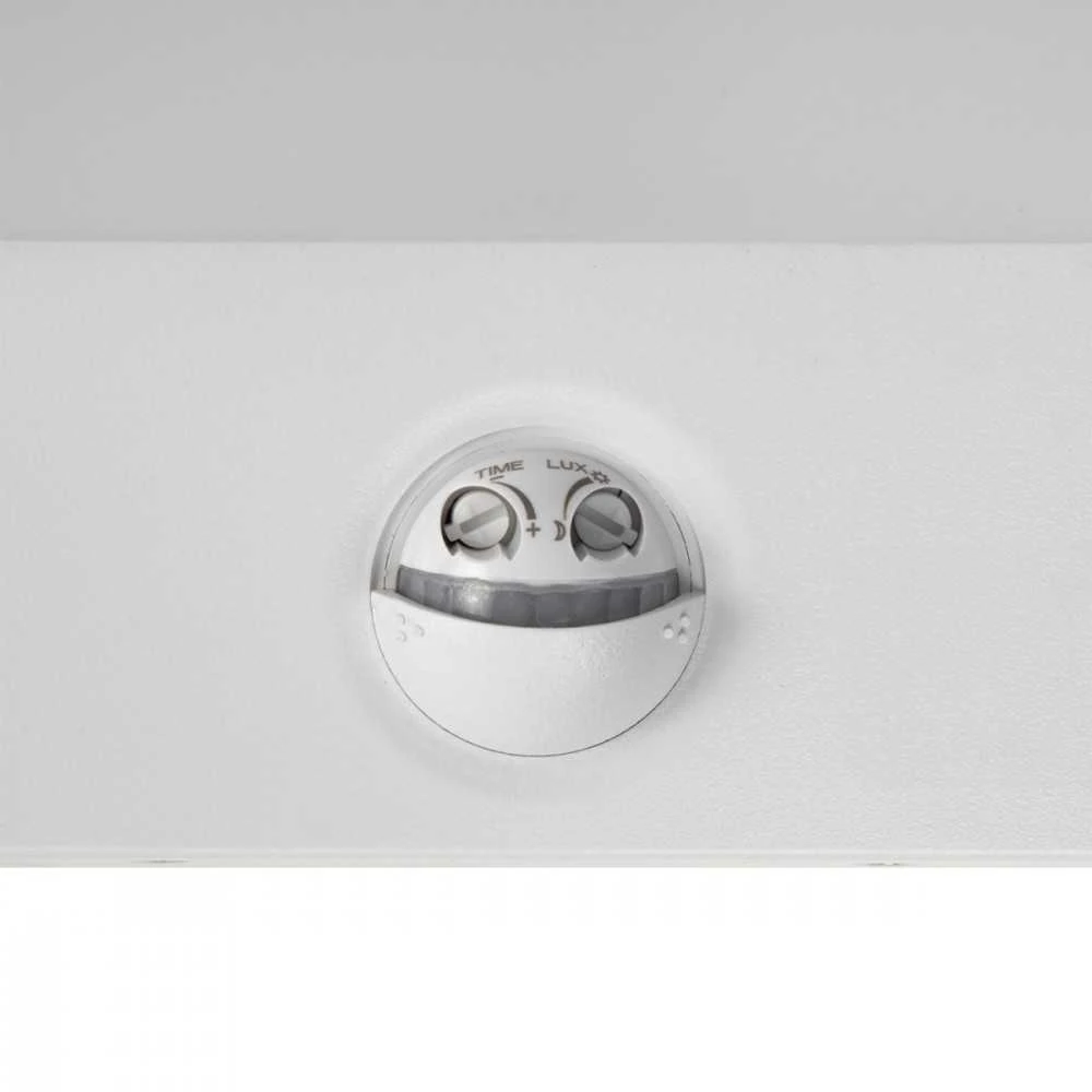 Lampa „Maclean“ LED šviestuvas su judesio jutikliu, PIR judesio jutikliu, baltas, 15 W, IP65, 1560 lm, neutrali balta (4000 K) MCE344 W