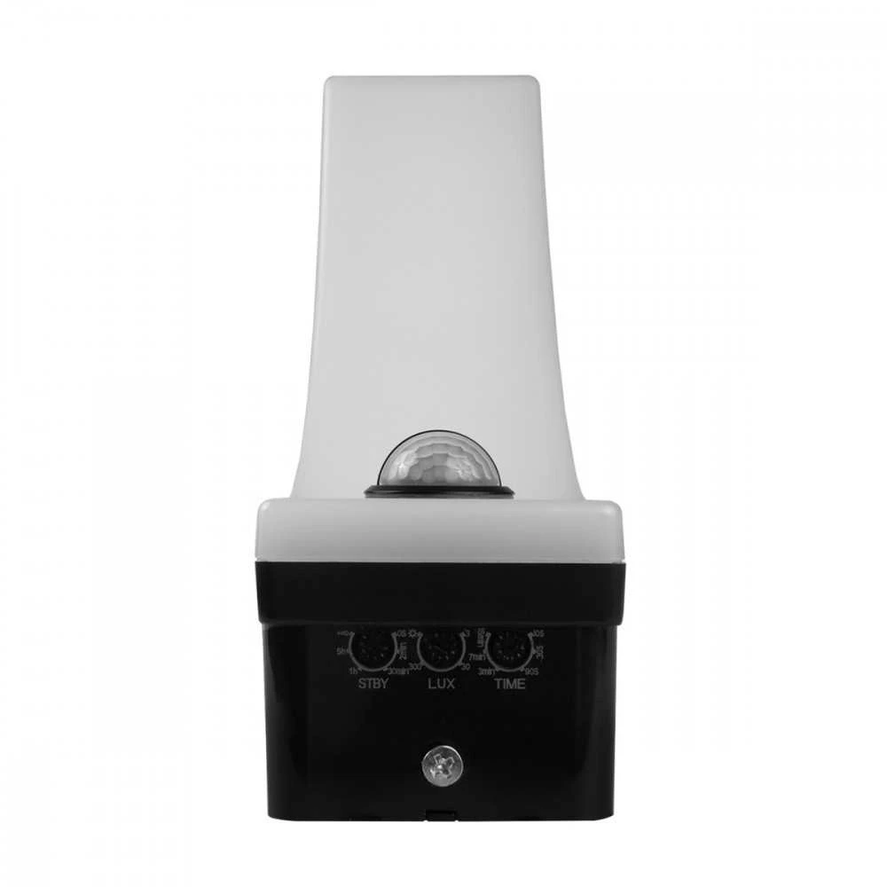 Lampa „Maclean“ LED šviestuvas su judesio jutikliu, PIR judesio jutikliu, juodas, 20 W, IP65, 2000 lm, neutrali balta (4000 K) MCE512 B
