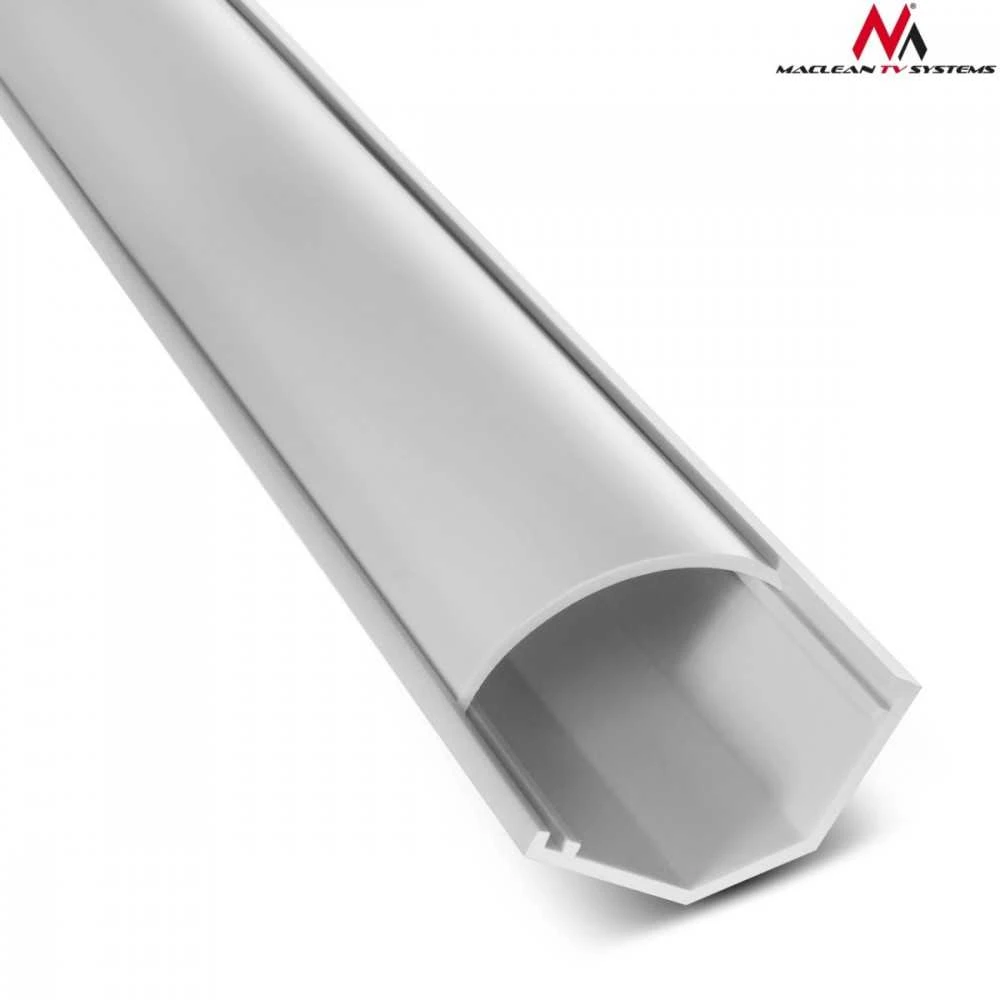 Laidų Organizatorius - Maclean Mctv-575 Flex Tube, Baltas