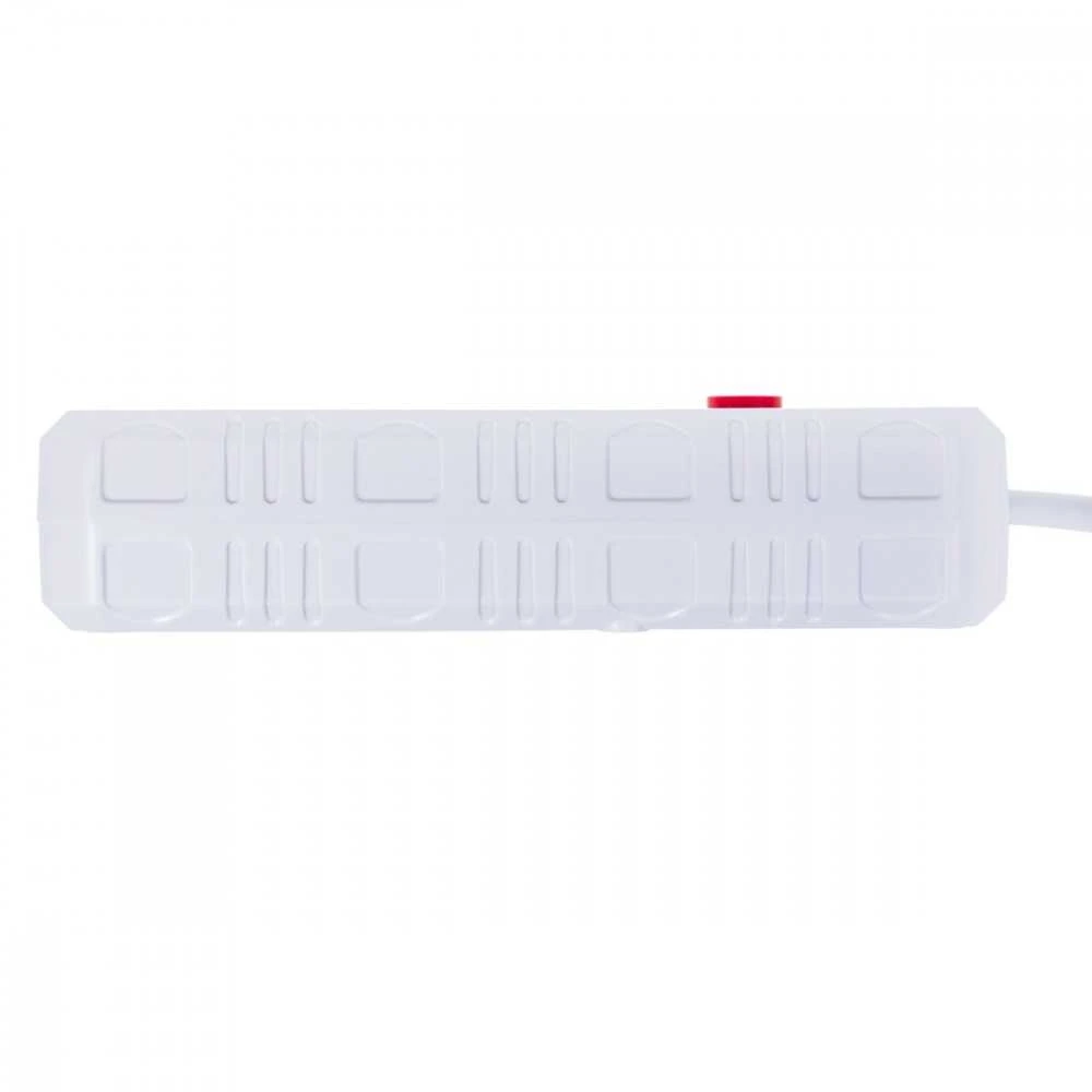 „Maclean“ maitinimo laidas, 4 lizdų prailginimo laidas + 3xUSB, 110–240 V AC 50/60 Hz, 2,1 A maks. 2500 W, 1,5 m, baltas, MCE392 W