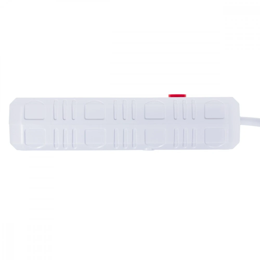 „Maclean“ maitinimo laidas, 4 lizdų prailginimo laidas + 3xUSB, 110–240 V AC 50/60 Hz, 2,1 A maks. 2500 W, 3 m, baltas, MCE393 W