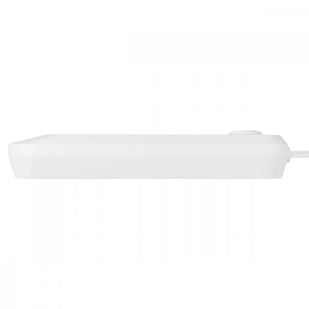 „Maclean“ maitinimo jungtis, 3 lizdų prailgintuvas + 3xUSB, 110-240V AC 50/60Hz, 2.1A max 2500W, 1.5m, baltas, MCE394 W