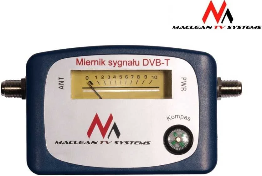 MACLEAN MCTV-627 Maclean MCTV-627 DVB-T palydovinis palydovinis ieškiklis Skaitmeninės televizijos antžeminio signalo stiprumas