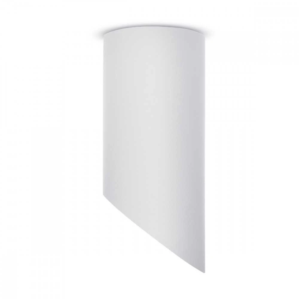 Lubinis šviestuvas Oprawa „Maclean“ paviršinio montavimo/vamzdinis šviestuvas, prožektorius, apvalus, aliuminis, GU10, 55x130 mm, baltas, MCE360 W