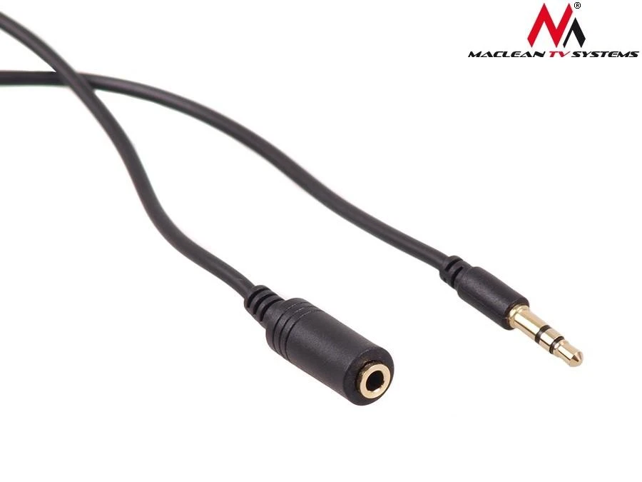 Maclean 3.5mm garso ilgintuvas su kištuku ir lizdu