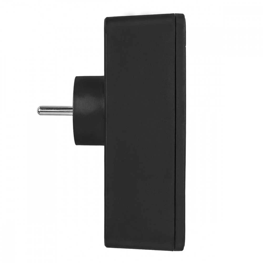 Maclean Skirstytuvas 3 lizdams mce248 f/b 2xusb-a 2xusb-c juodas