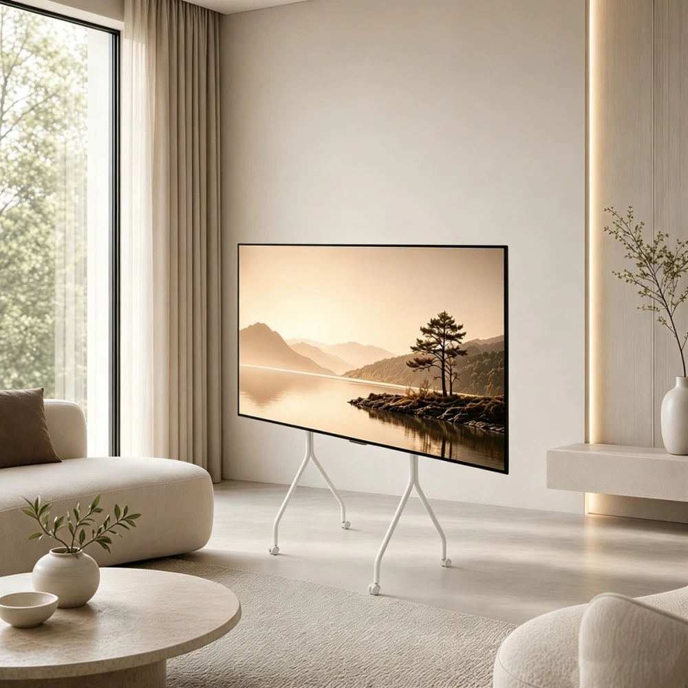 Laikiklis Maclean Stand do tv na kółkach max 50kg mc-180 w