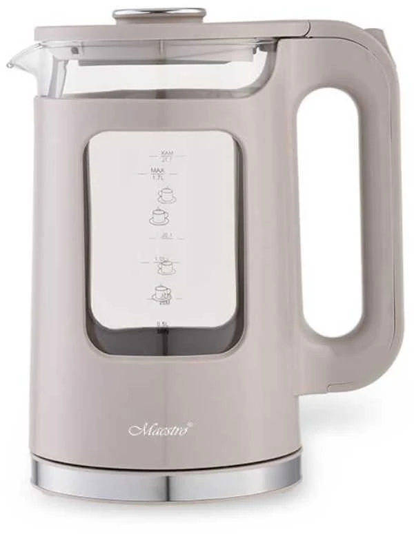 Maestro MR-065 electric virdulys 1.7 L 2200 W (MR-065-BEIGE) rusvai gelsvas