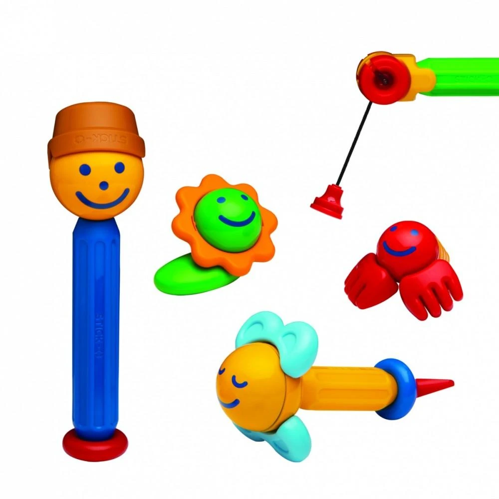 Magformers Magnetiniai blokeliai Stick-O žvejybos rinkinys 26 elementai (005-902006)