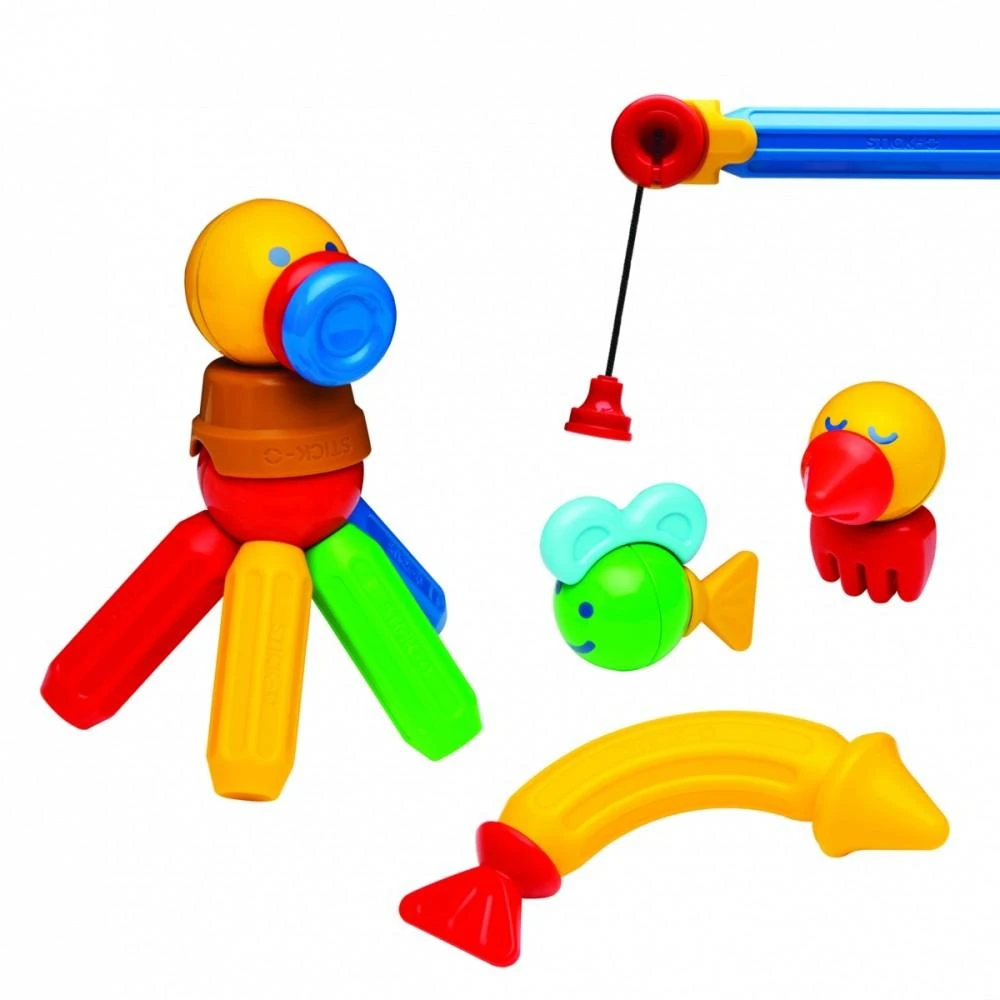Magformers Magnetiniai blokeliai Stick-O žvejybos rinkinys 26 elementai (005-902006)