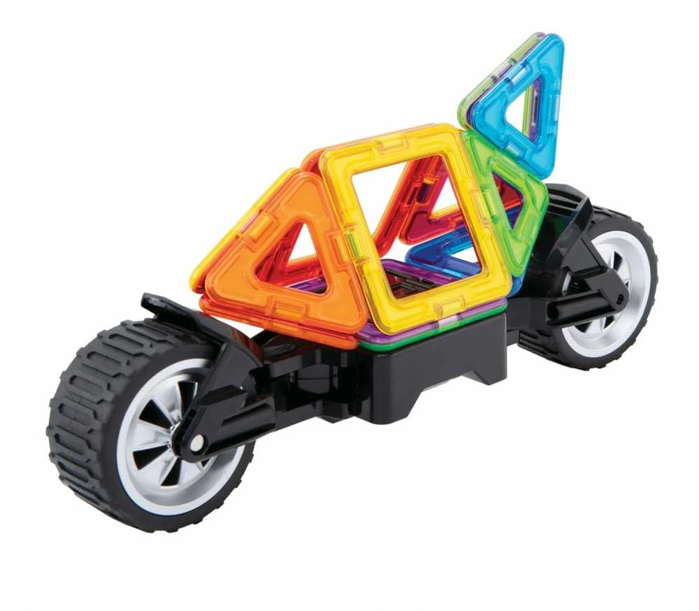Magformers – nuostabus transformavimo ratų rinkinys, 17 dalių