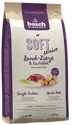 bosch Dog Senior HPC Soft Farm Goat  (begrūdis, vieno baltymo) 2,5kg