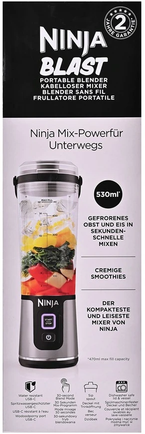 Ninja Kitchen Belaidė kokteilinė BC151EUBK