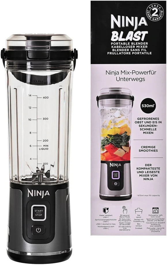 Ninja Kitchen Belaidė kokteilinė BC151EUBK
