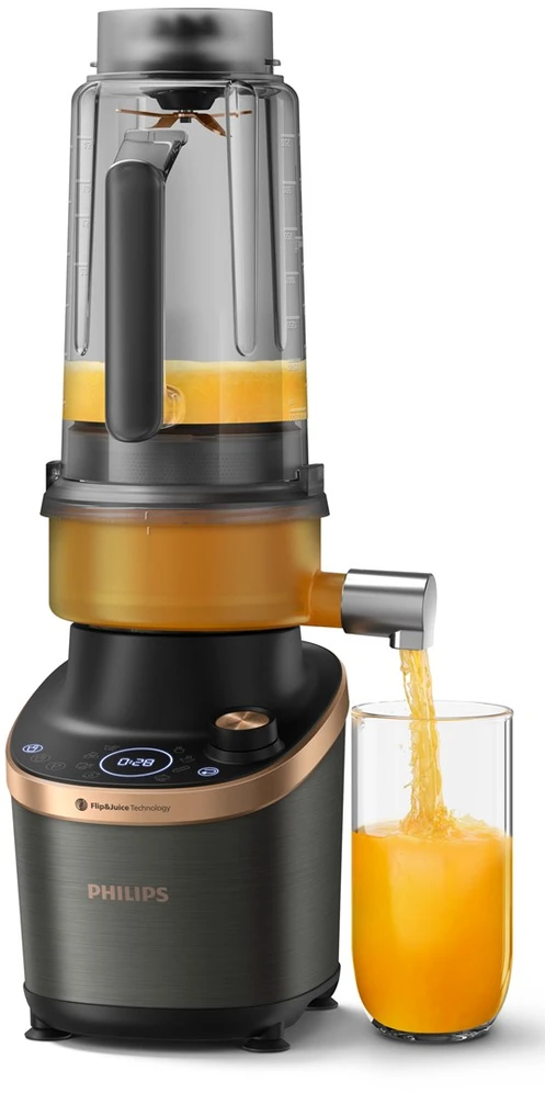 Kokteilinė Philips Flip&Juice HR3770/00, Juodos/Auksinės spalvos