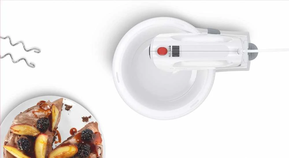Virtuvinis kombainas Plakiklis Bosch MFQ2600G CleverMixx, 375 W, baltas