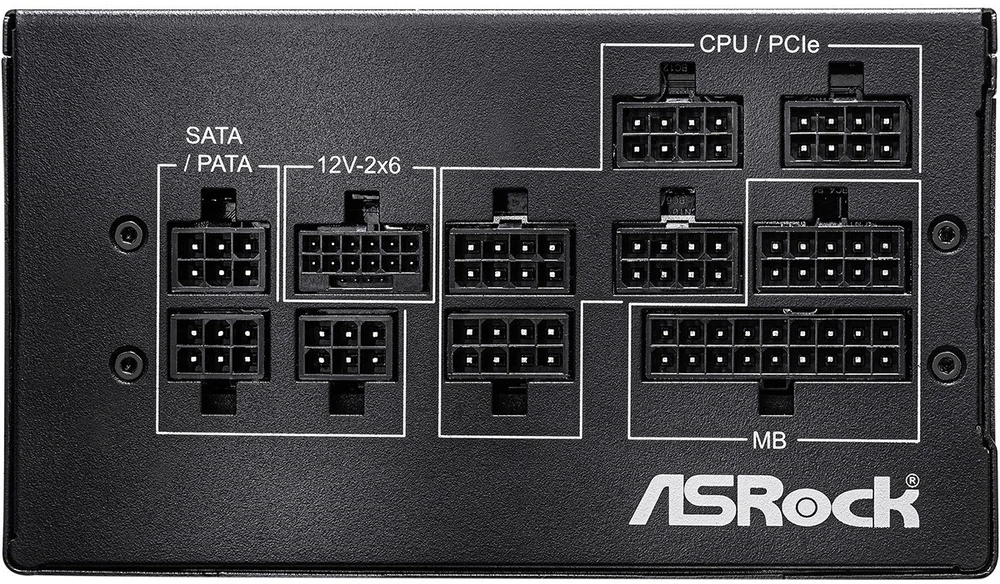 Asrock PRO-M850G 850W 80 PLUS Gold maitinimo blokas