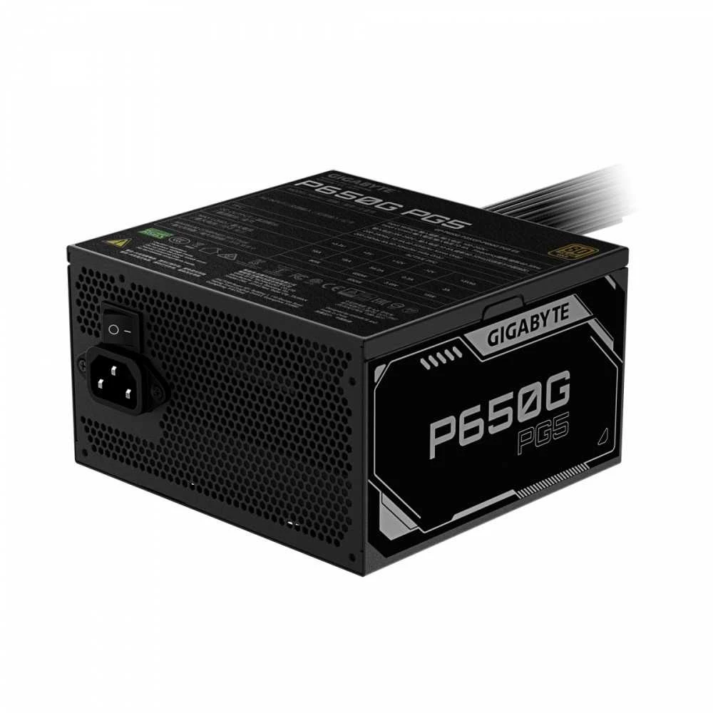 Maitinimo šaltinis gigabyte p650g pcie 5.1 650w (gp-p650g pg5)