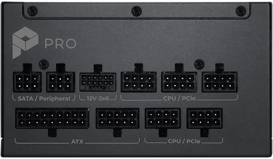 MSI PRO A1000PL PCIE5 EU Juoda Reljefinis kabelis 1000W pilnai modulinis Platinum ENFR spalvota dėžutė medinis padėklas 84M