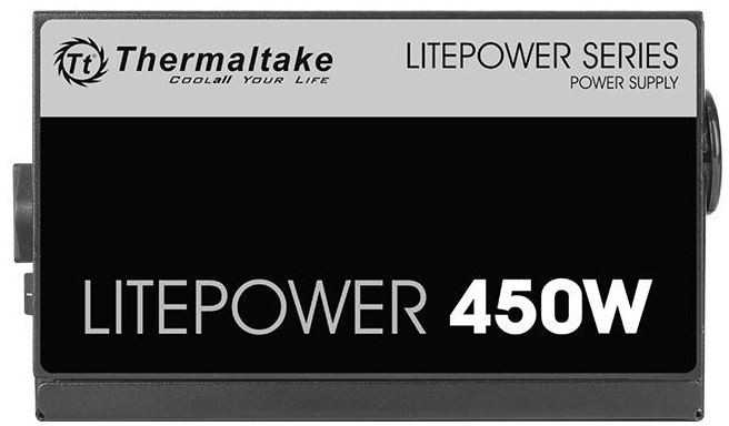 Maitinimo blokas Thermaltake Litepower II Juodas 450W PS-LTP-0450NPCNEU-2 (450 W, Aktyvus, 120 mm)