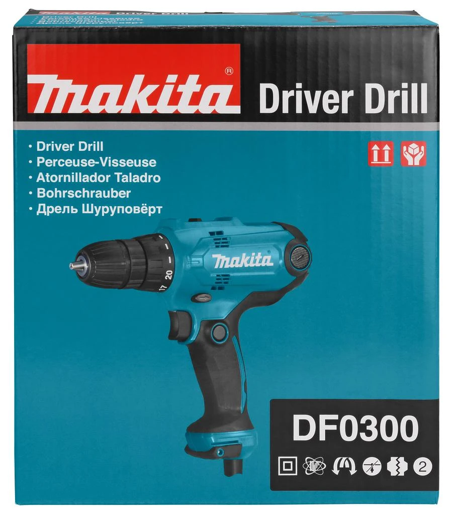 Elektrinis suktuvas-gręžtuvas Makita DF0300