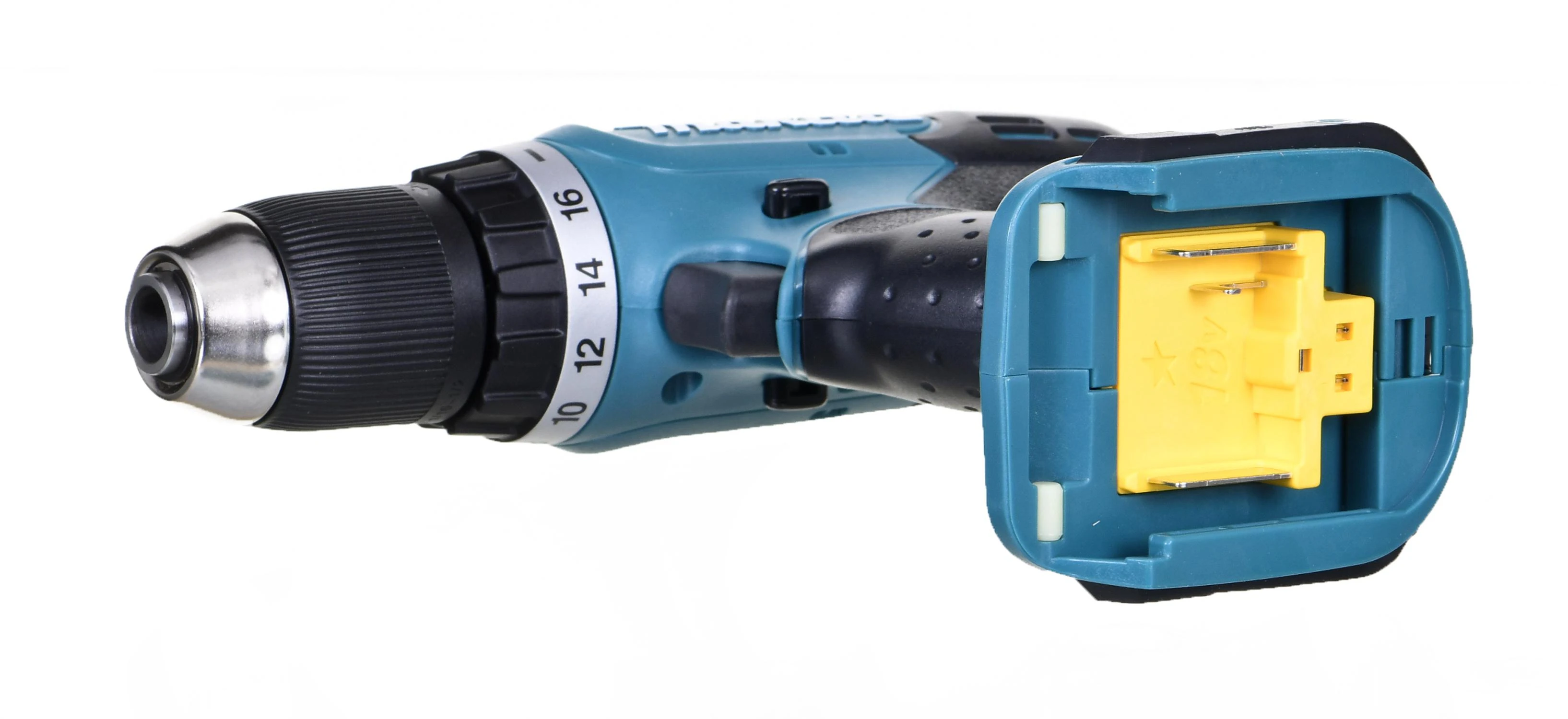 MAKITA suktuvas - gręžtuvas DDF453Z be akumuliatoriaus ir kroviklio