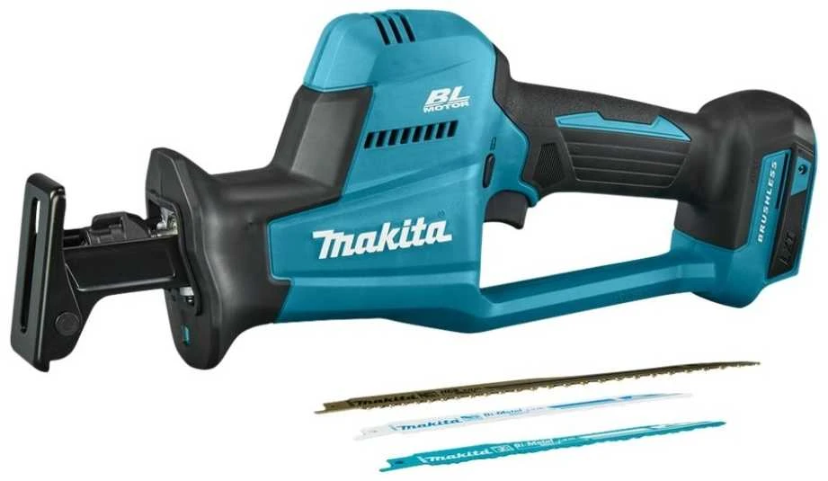 Makita DJR189Z Akumuliatorinis tiesinis pjūklas 18 V, 0 - 3100SPM, 22mm, Be akumuliatorių ir kroviklio!