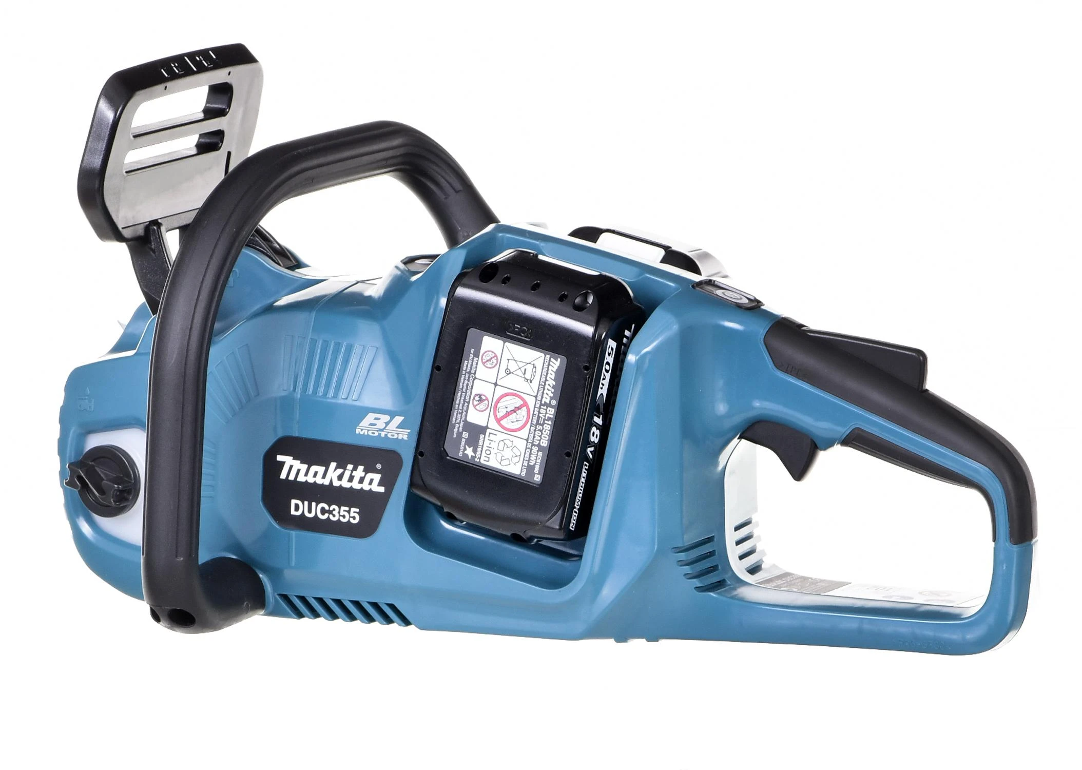 Grandininis pjūklas Makita DUC355PT2; 2x18 V; 2x5,0 Ah akum.; 35 cm juosta