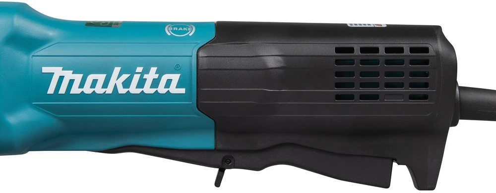 Makita GA5093X01 Kampinis šlifuoklis, 1900 W, 125 mm, SJS², AFT, Mechaninis stabdys, Svirtinis jungiklis, 2800-11500 min-1, antivibracinė šoninė rankena