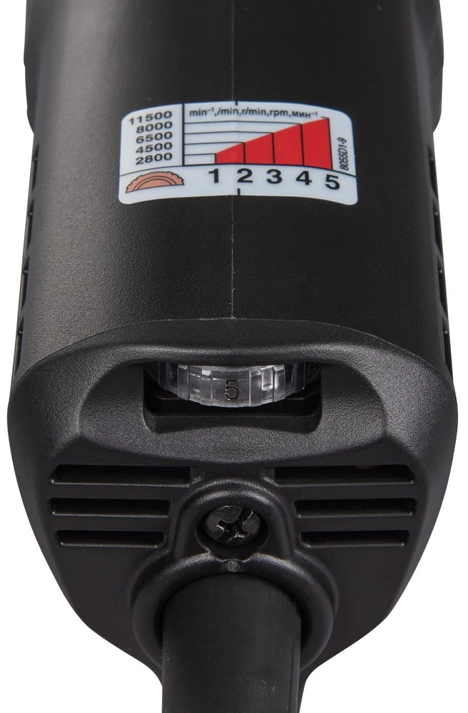 Makita GA5093X01 Kampinis šlifuoklis, 1900 W, 125 mm, SJS², AFT, Mechaninis stabdys, Svirtinis jungiklis, 2800-11500 min-1, antivibracinė šoninė rankena