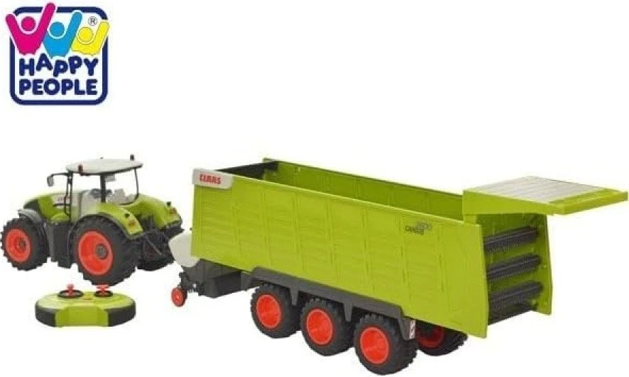 Malik Happy people traktor claas axion r/c su przyczepą cargos