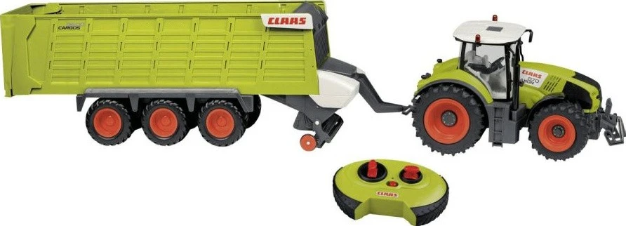 Malik Happy people traktor claas axion r/c su przyczepą cargos