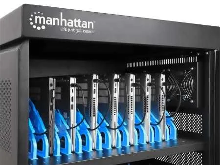Manhattan szafa do ładowania 32 laptopów 15.6" tab