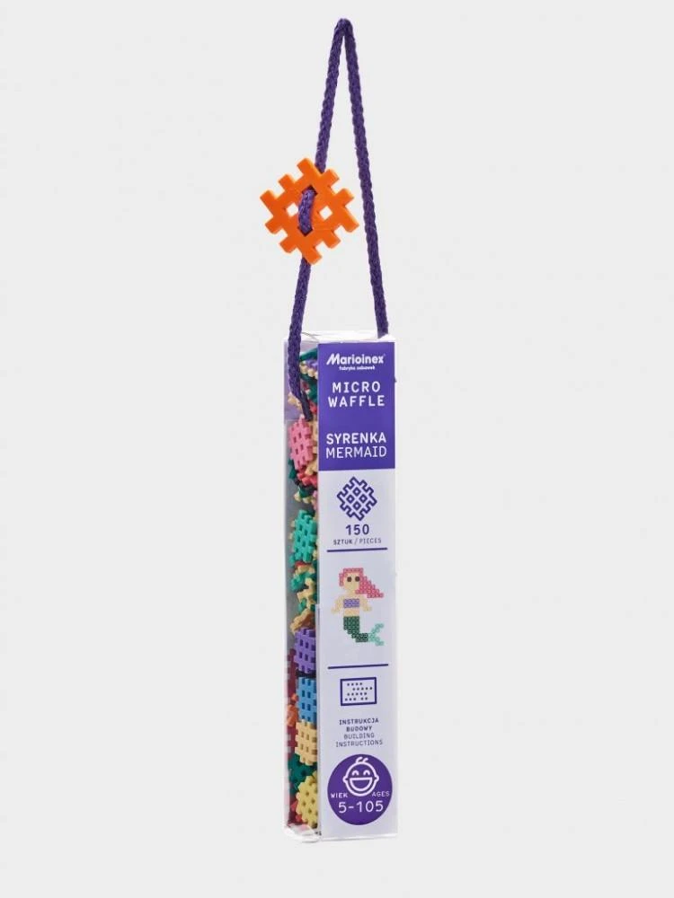 Marioinex Micro Waffle 150 vienetų Mermaid