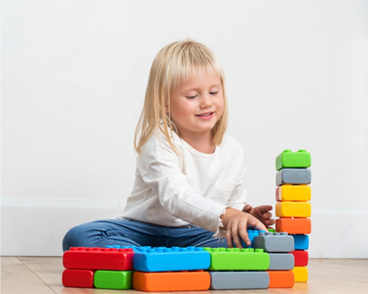 Marioinex Kaladėlės Junior Bricks 901724 , 110 vnt.