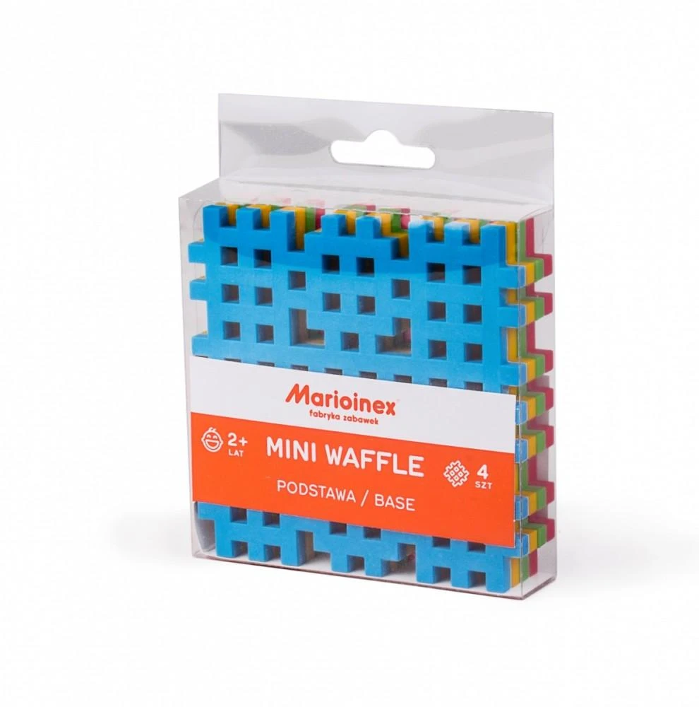 Marioinex Konstrukciniai blokeliai Mini Waffle Mini Base, 4 Vnt